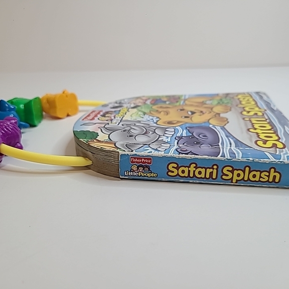Fisher Price Little People Safari Splash Book - Picture 4 of 6